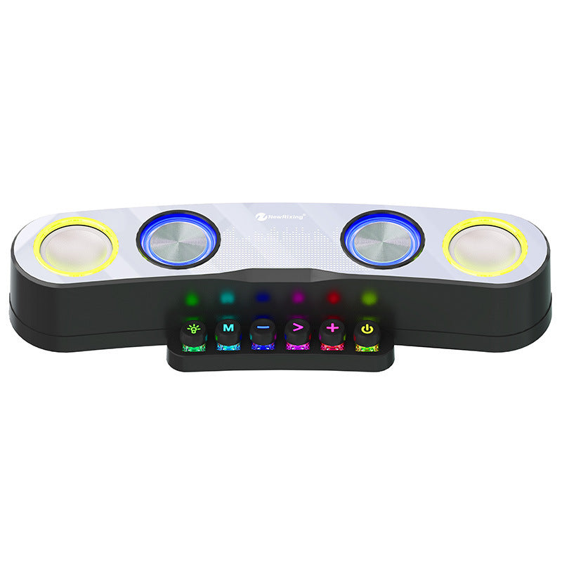 RGB LED Bluetooth Desktop Speaker — 10W Stereo for Your Setup