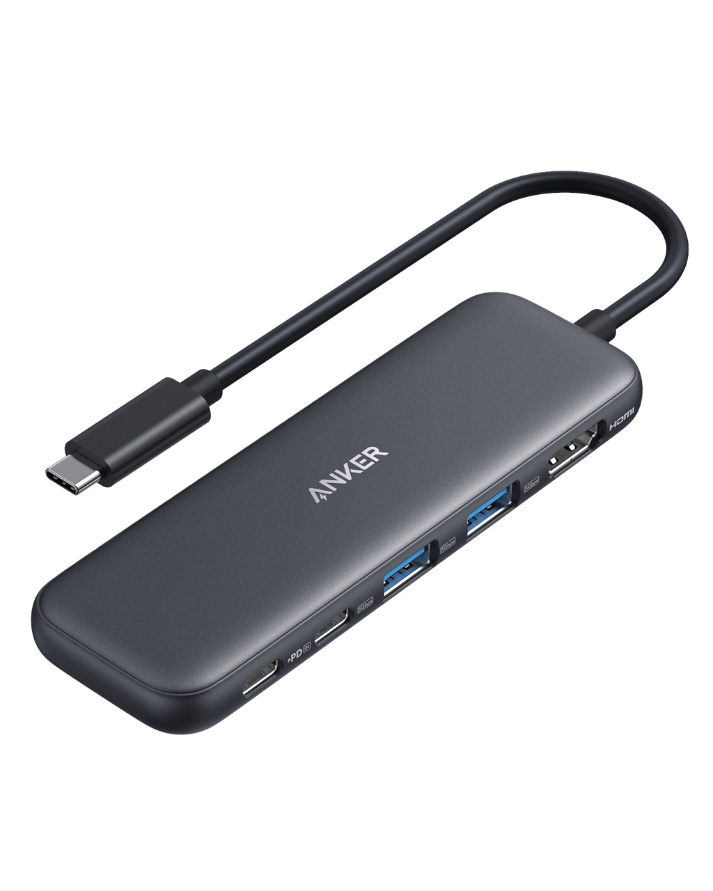 Anker 332 USB-C Hub — 5-in-1 Desk Connectivity