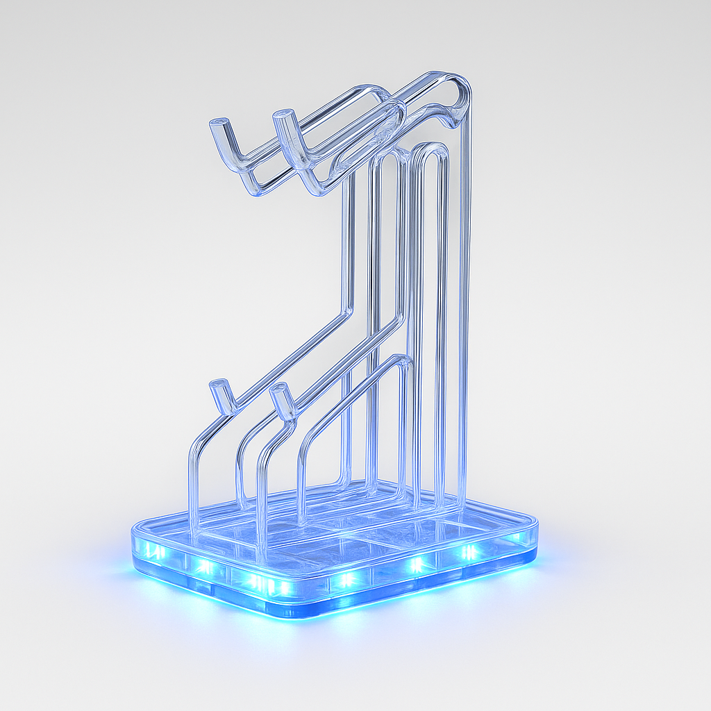 Nebula Dock — RGB Controller Charging Stand & Organizer