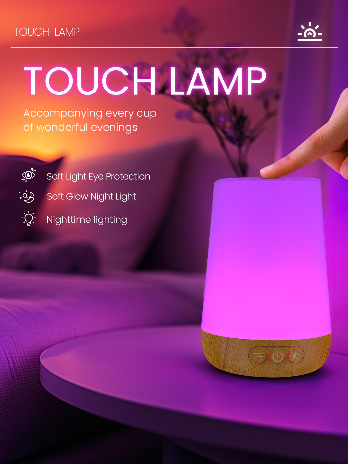 Touch Desktop Table Lamp