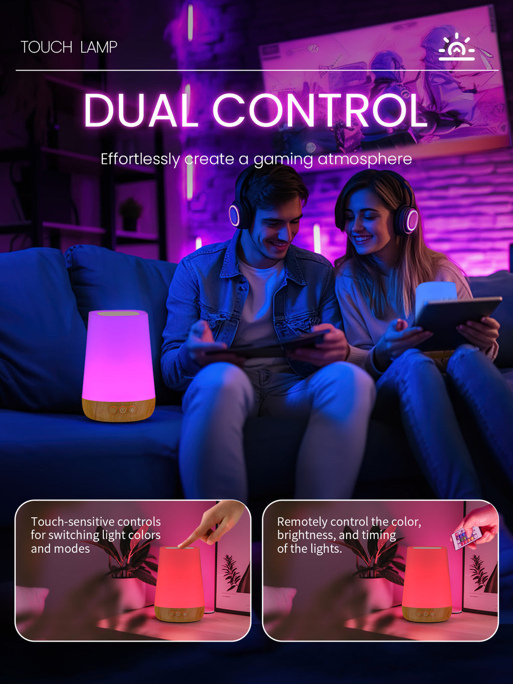 Touch Desktop Table Lamp
